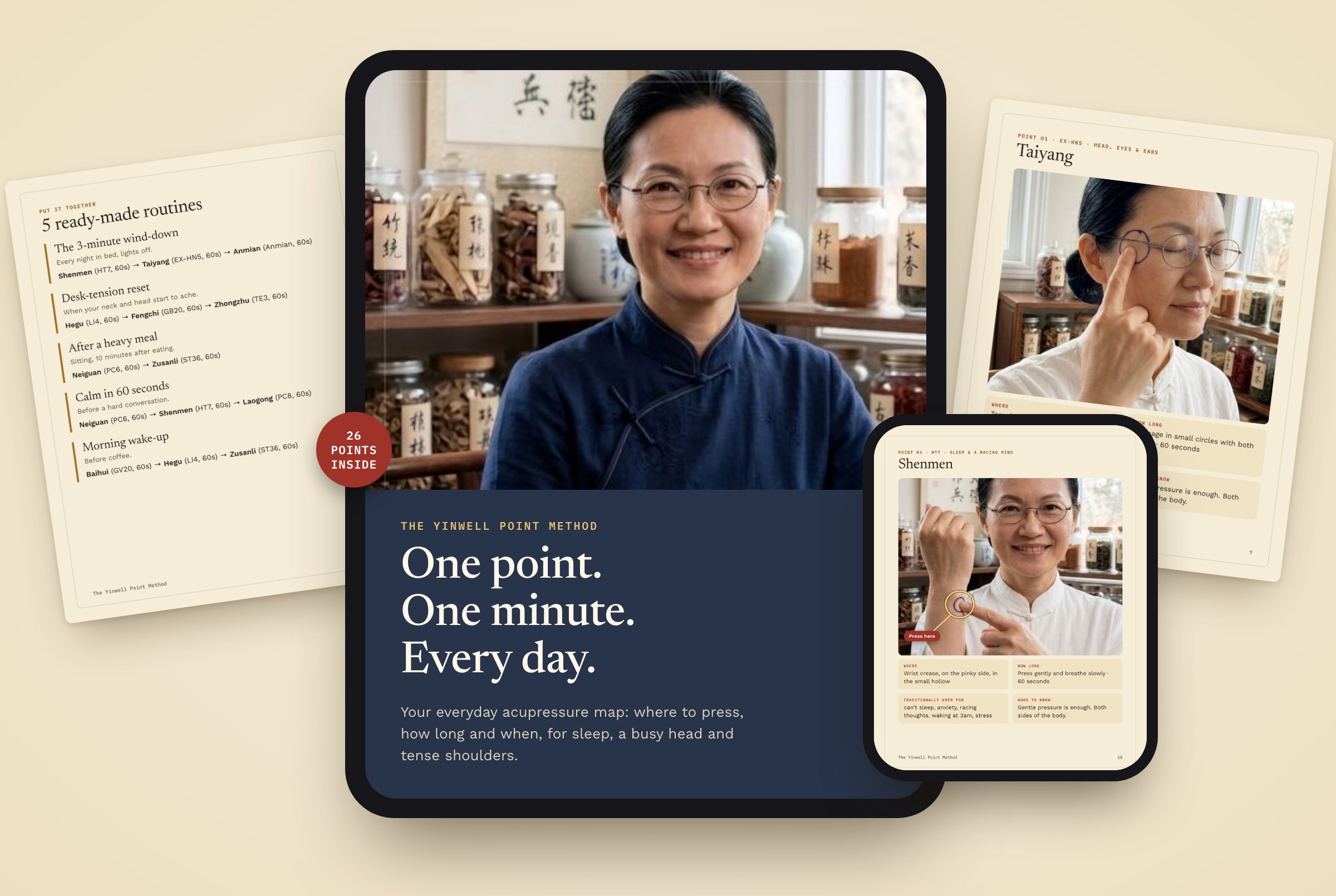 The Xan Point Method on tablet and phone